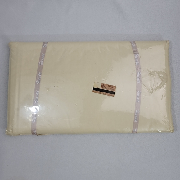 Vtg Wamsutta Supercale Plus Double Flat Sheet 81"×98" - Picture 4 of 12